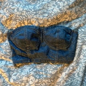 Denim Bralette